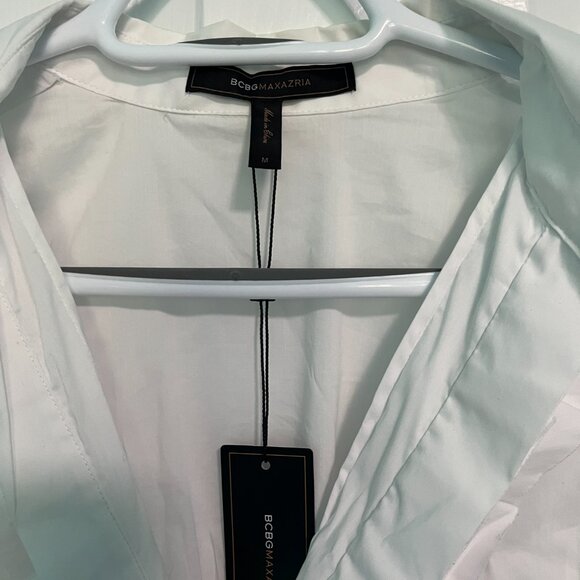 BCBGMaxazria White Button down blouse - Picture 2 of 5